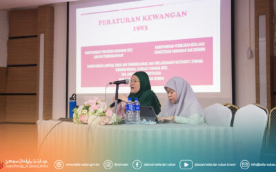 Taklimat Peraturan Kewangan – Program Induksi IPA bagi Pegawai dan Kakitangan JBS