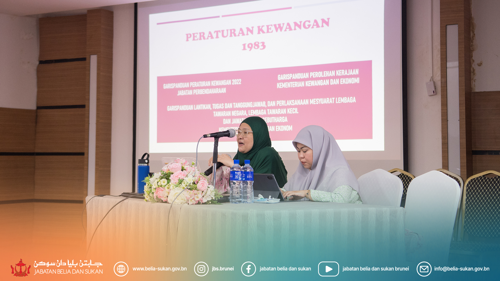 Taklimat Peraturan Kewangan – Program Induksi IPA bagi Pegawai dan Kakitangan JBS