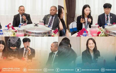 Majlis Kunjung Hormat Delegasi Republik Korea bersama Pemangku Pengarah Belia dan Sukan