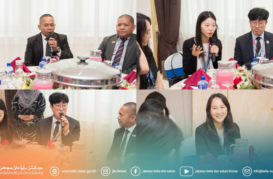 Majlis Kunjung Hormat Delegasi Republik Korea bersama Pemangku Pengarah Belia dan Sukan