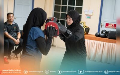 Program Gemilang Sukan Tinju Anjuran Jabatan Belia dan Sukan Cawangan Daerah Temburong