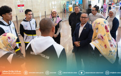 Menyambut Kepulangan Kontinjen Negara Brunei Darussalam dari Sukan Komanwel ke-23, Glasgow, Scotland 2026
