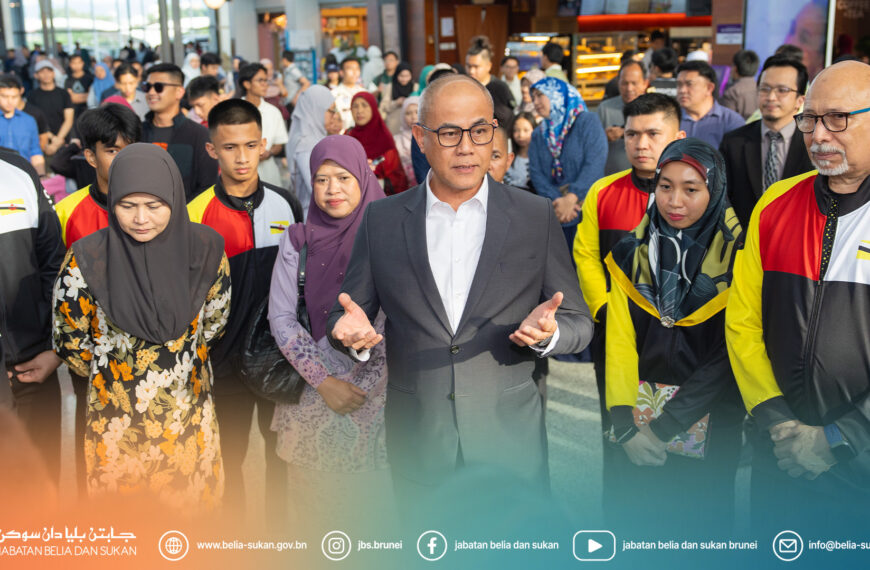 Upacara Selamat Belayar Rombongan Ketiga Kontinjen Negara Brunei Darussalam Ke Sukan Malaysia Xxii, Selangor 2026