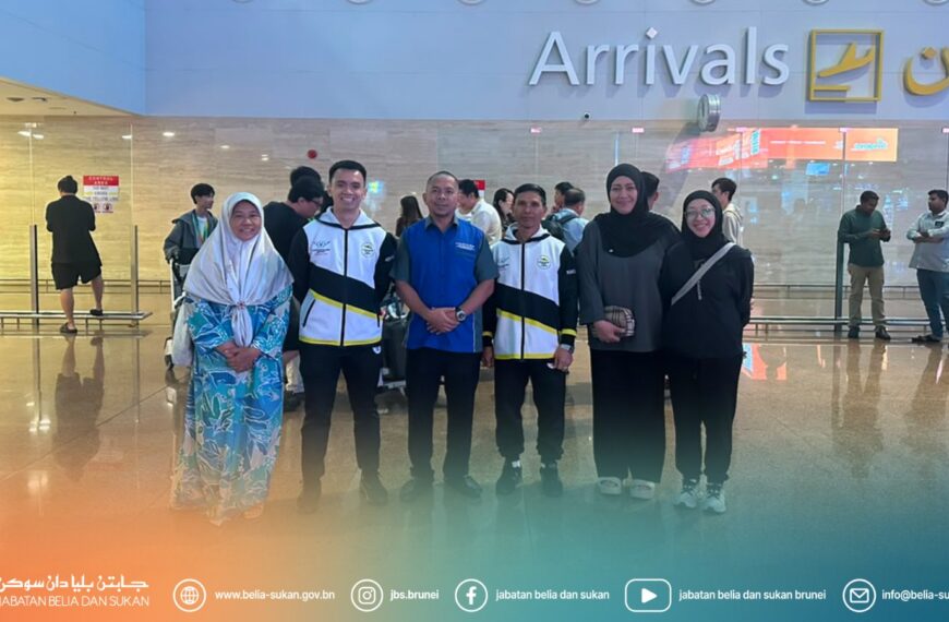 Upacara Menyambut Kepulangan Kontinjen Negara Brunei Darussalam (rombongan pertama) dari Sukan Komanwel ke-23, 2026