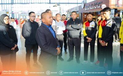 Upacara Selamat Belayar Rombongan Keempat Kontinjen Negara Brunei Darussalam Ke Sukan Malaysia Xxii, Selangor 2026