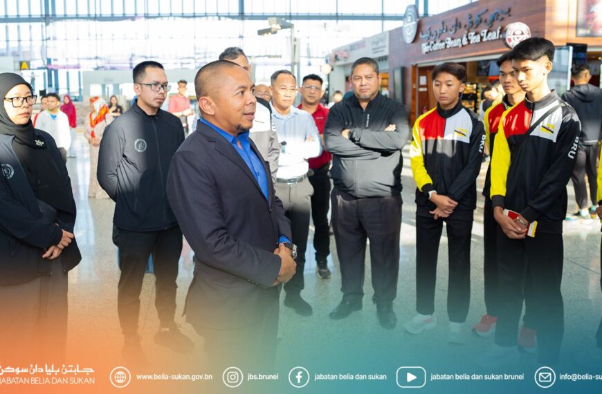Upacara Selamat Belayar Rombongan Keempat Kontinjen Negara Brunei Darussalam  Ke Sukan Malaysia Xxii, Selangor 2026