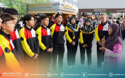 Upacara Selamat Belayar Rombongan Kelima Kontinjen Negara Brunei Darussalam Ke Sukan Malaysia Xxii, Selangor 2026
