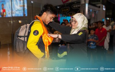 Upacara Menyambut Kepulangan Kontinjen Negara Brunei Darussalam (Pasukan Taekwondo) Dari Sukan Malaysia Xxii, Selangor 2026