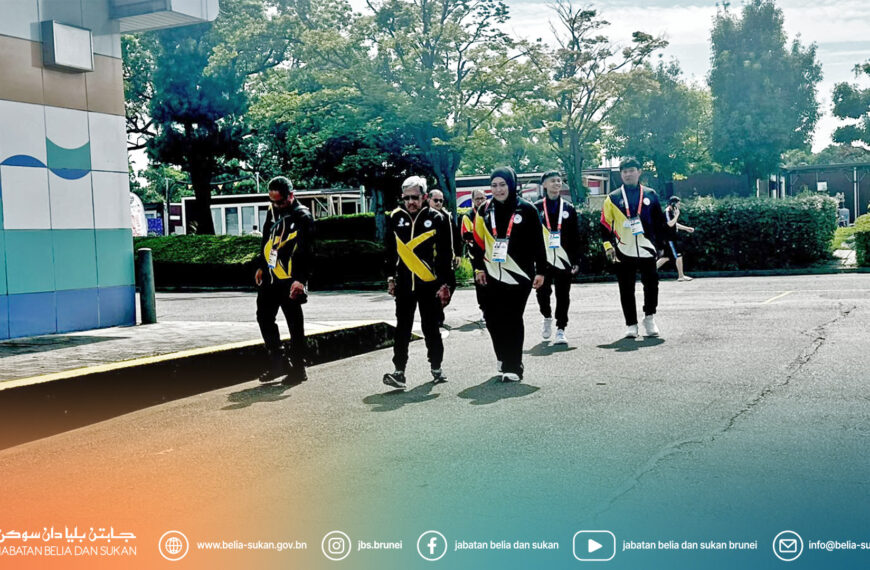 Keberangkatan Presiden Majlis Olimpik Kebangsaan Negara Brunei Darussalam Ke Tempat Penginapan Rasmi bagi Atlet Kerate Di Kejohanan Sukan Asia Ke-20, Aichi-Nagoya, Jepun 2026