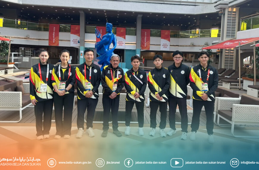 Keberangkatan Presiden Majlis Olimpik Kebangsaan Negara Brunei Darussalam Ke Tempat Penginapan Rasmi bagi Atlet Wushu Dan Jurulatih Di Kejohanan Sukan Asia Ke-20, Aichi-Nagoya, Jepun 2026