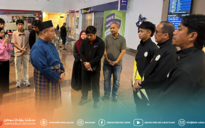 Upacara Menyambut Kepulangan Kontinjen Negara Brunei Darussalam Dari Sukan Asia Ke-20, Aichi-Nagoya, Jepun 2026