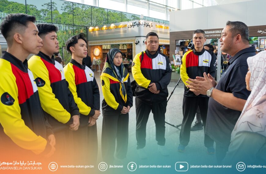 Upacara Selamat Belayar Rombongan Terakhir Kontinjen Negara Brunei Darussalam  Ke Sukan Malaysia Xxii, Selangor 2026