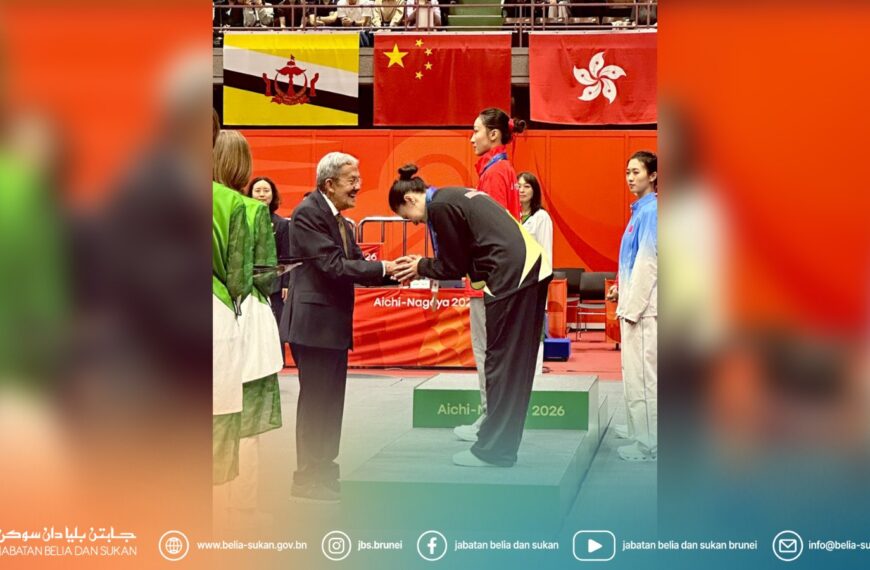 Atlet Wushu Negara Dayang Basma Lachkar Berjaya Meraih Pingat Gangsa