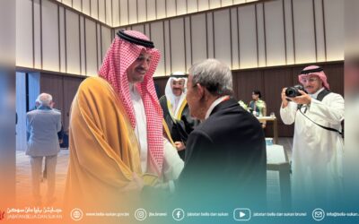 Berangkat Menghadiri Majlis Resepsi Komiti Olimpik dan Paralimpik Arab Saudi Sempena Hari Kebangsaan Ke-96 Arab Saudi