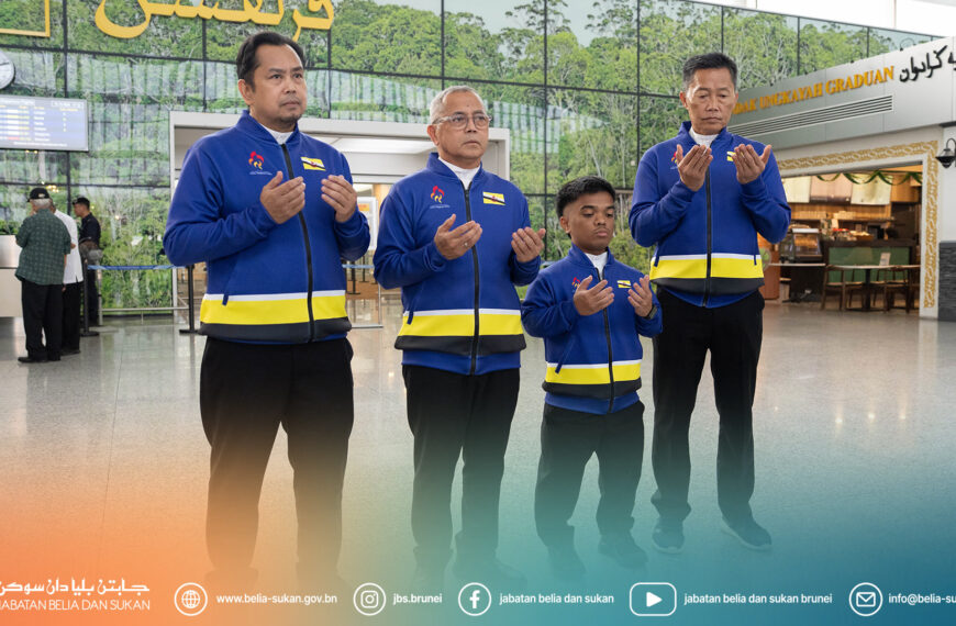 UPACARA SELAMAT BELAYAR BAGI KONTINJEN NEGARA BRUNEI DARUSSALAMKE SUKAN PARA ASIA KE-5, AICHI-NAGOYA, JEPUN 2026