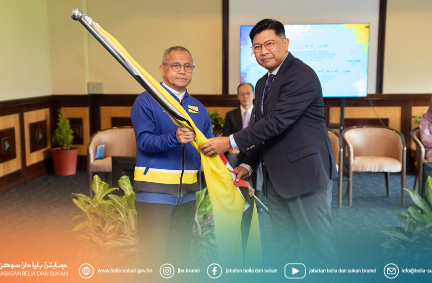 MAJLIS PENYERAHAN BENDERA NEGARA KEPADA KONTINJEN NEGARA BRUNEI DARUSSALAM KE SUKAN PARA ASIA KE-5, AICHI-NAGOYA, JEPUN 2026