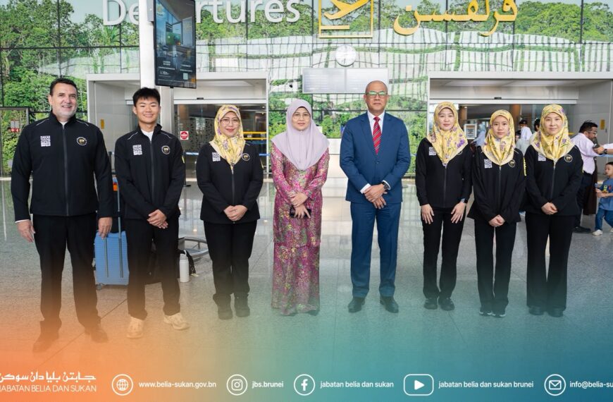 UPACARA SELAMAT BELAYAR BAGI KONTINJEN NEGARA BRUNEI DARUSSALAM KE SUKAN BELIA OLIMPIK KE-4 2026, DAKAR, SENEGAL